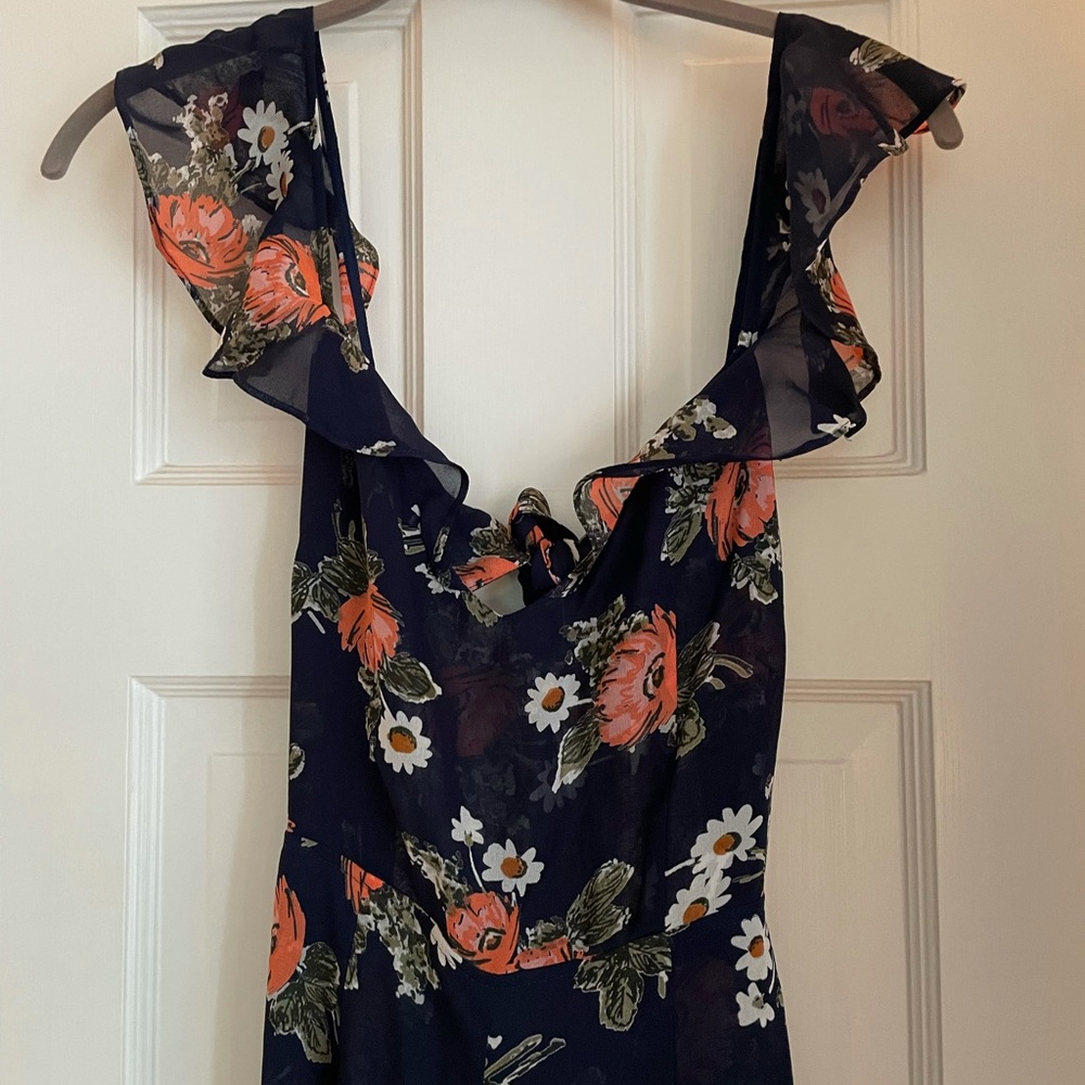 Reformation Floral Jumpsuit